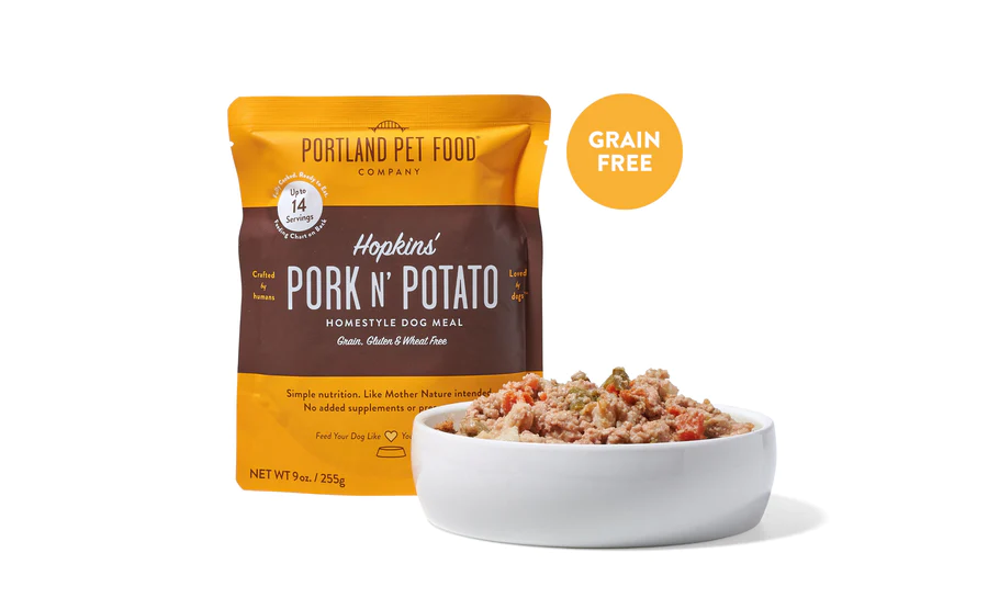 PPFHopkins' Pork N' Potato Homestyle Dog Meal ~ 9oz - Click Image to Close