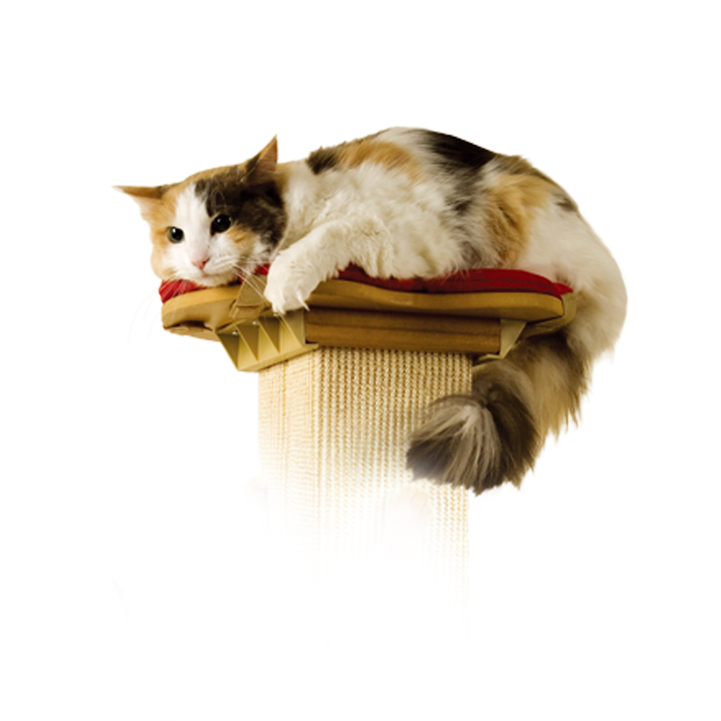 SmartCat Perch for the Ultimate Scratching Post - Click Image to Close