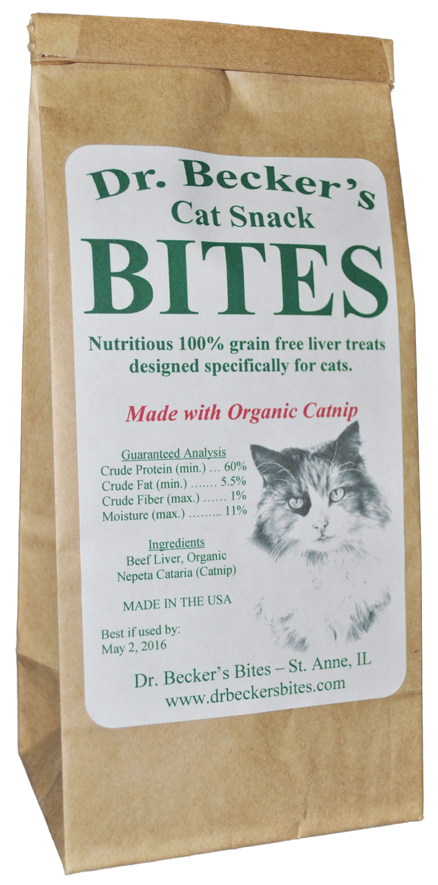 Dr.Becker's Bites Cat Snack 5oz - Click Image to Close