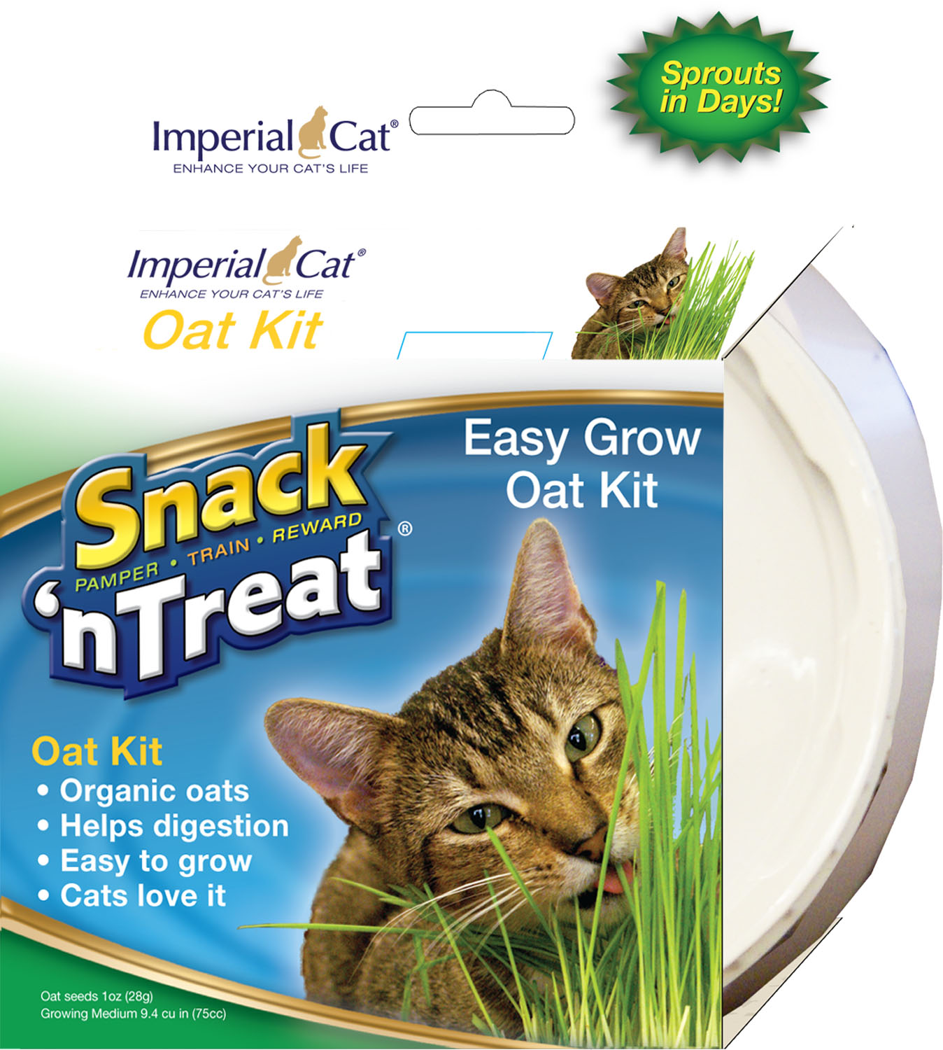 Imperial Cat Organic Oat Glass - Click Image to Close