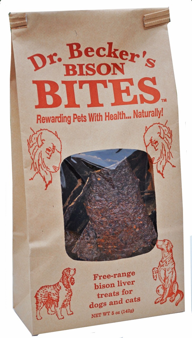 Dr. Becker's Bites Bison Bites 5oz - Click Image to Close