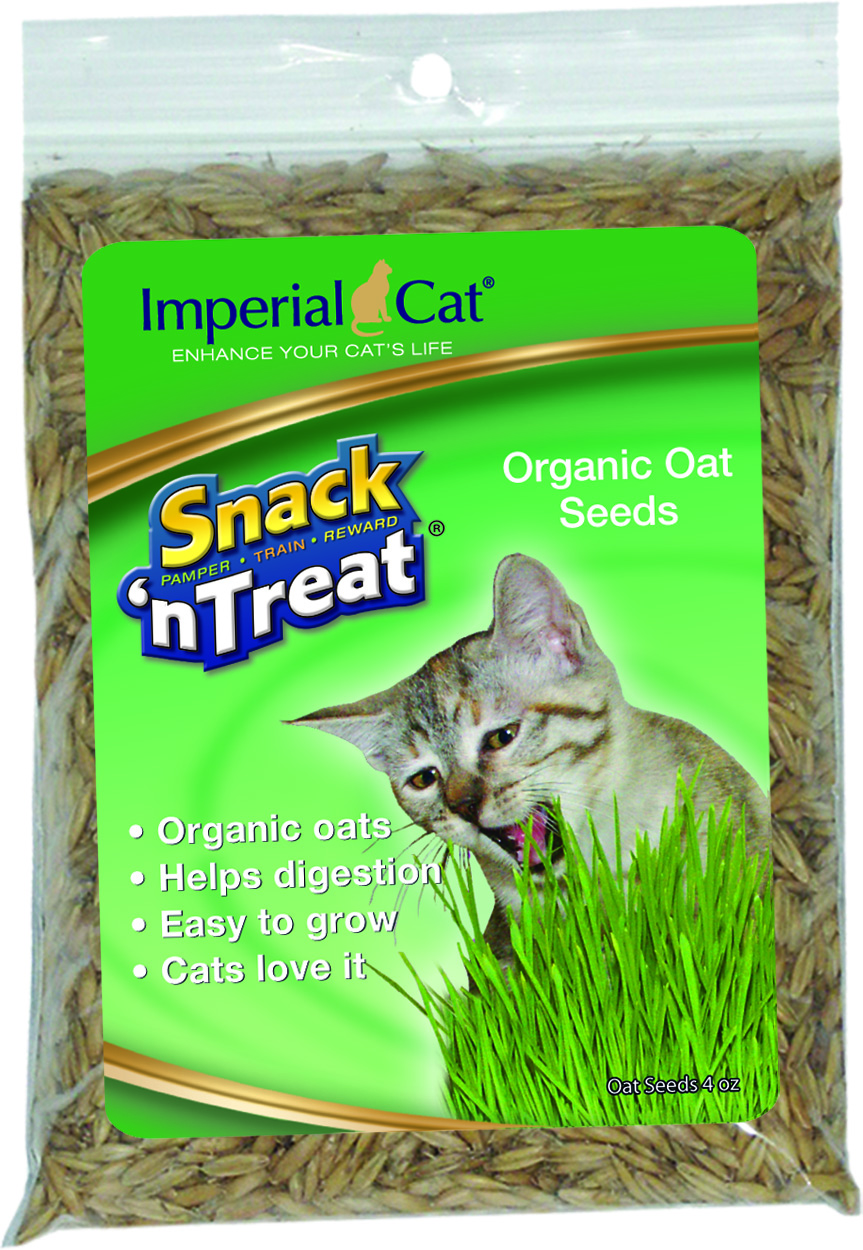 Imperial Cat Premium Organic Oat Seeds - Click Image to Close