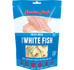 Grandma Lucy's Freeze Dried Ocean White Fish 3oz