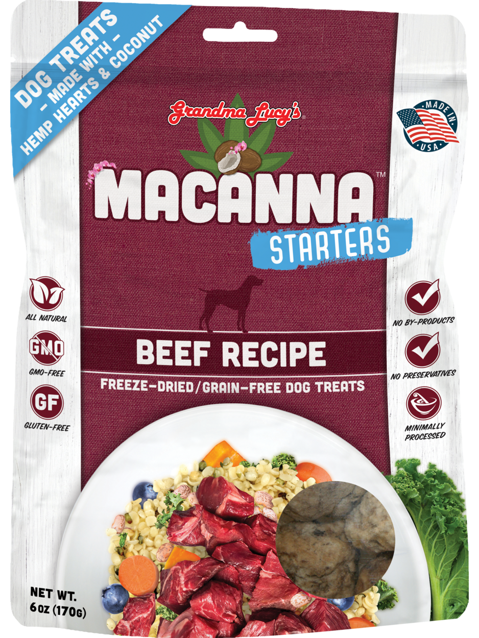 Grandma Lucy's Macanna Starters FD treats 6oz - Click Image to Close