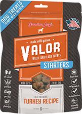 Grandma Lucy's Starters Valor Turkey Dog Treats 6oz - Click Image to Close